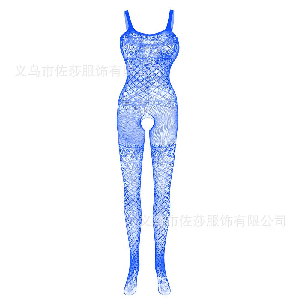 Sexy Underwear, Sexy Mesh, Jacquard Perspective Mesh, Open Shoulder Strap.