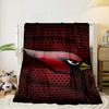 Arizona Cardinals Logo Portable Blanket/Soft Blanket Bedding Blanket Suitable for Travel Camping Living Rooms Offices Sofas Fan Gifts