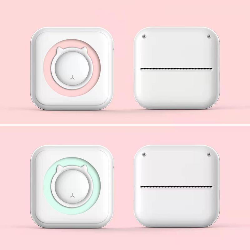 Портативный мини-термопринтер, 1 шт., карманный студенческий мини-принтер с USB-кабелем Imprimante