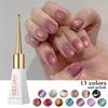 Магнитный гель-лак Aurora Crystal Cat Eye Gel Polish для ногтей, замачиваемый УФ-гель для ногтей