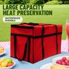 Oversized Insulated Bag Folding Picnic Bag Handheld Cooler Bag  For Outdoor Camping