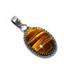 Tiger's Eye Gemstone Handmade 925 Sterling Silver Jewelry Pendant, Natural Tiger's Eye, Holiday Gift for Her Jewelry for Special Occasions