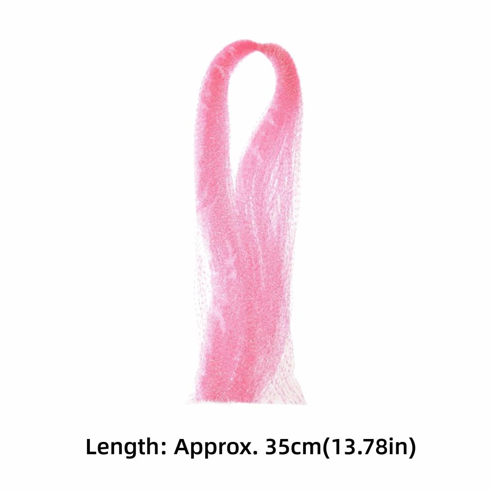 10 Packs Crystal Flash Fly Tying String Materials 35cm 10 Colors Fishing Lure Tying Material Lightweight