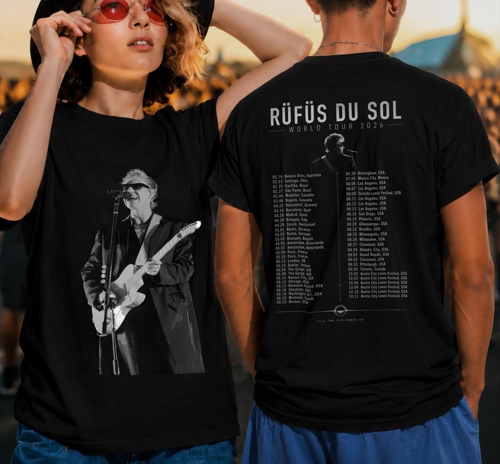 RÜFÜS DU SOL World Tour 2026 Graphic T-Shirt