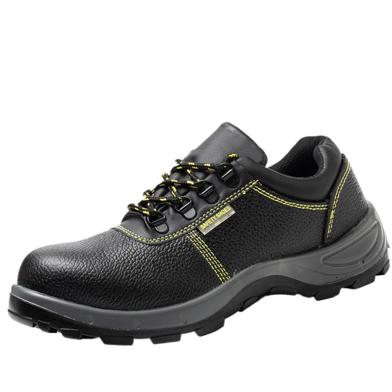 Labor Insurance Shoes Men's Lightweight, Soft, Anti-smashing and Anti-piercing Steel Bag Head Safety Shoes