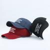 Retro Embroidered Baseball Hat for Men and Women Simple and Versatile Face Cap