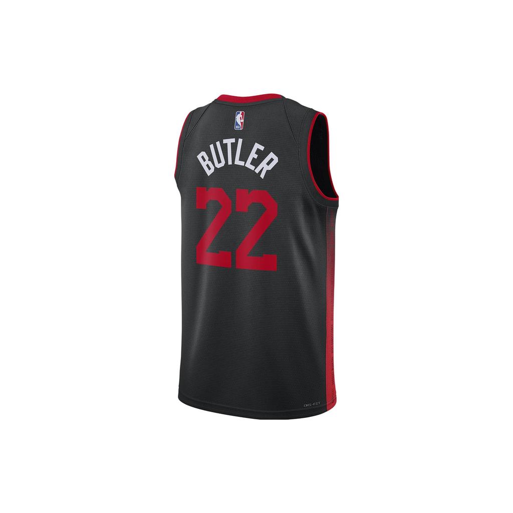 Nike НБА Майами Хит Джимми Батлер Dri Fit Городская версия 23/24 Майка Swingman DX8508-011