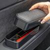 SEAMETAL Car Door Armrest Support Pad Adjustable Height Elbow Rest Box Universal Auto Door Organizer Interior Arm Rest Box Pad