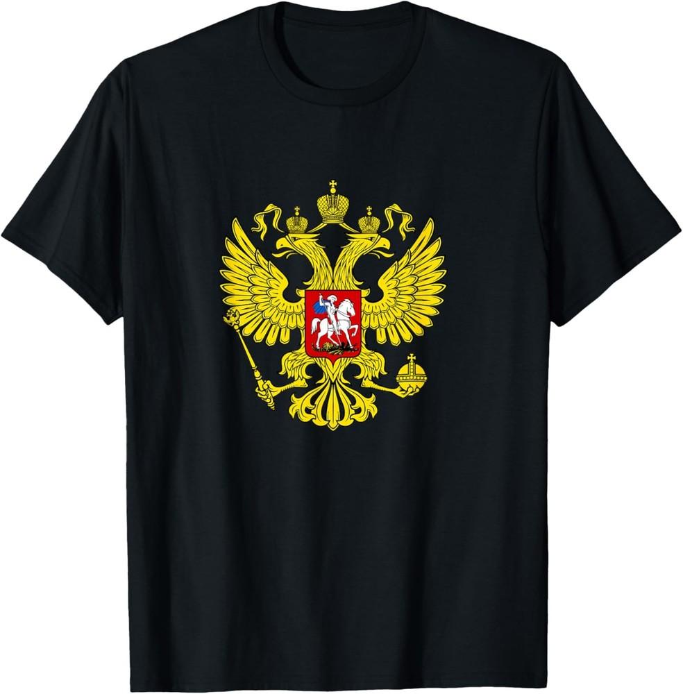 Imperial Russian Eagle American USSR Soviet CCCP Novelty TShirt Unisex T-Shirt