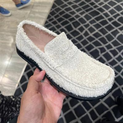 Британский стиль ретро балетки кожаные модные повседневные