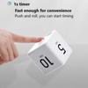 Chronograph Shower Stopwatch Countdown Alarm Clock Time Reminder Kitchen Timer Cooking Tool