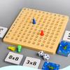 Деревянная Монтессори игра-доска для умножения Монтессори Математическая развивающая игрушка Детская образовательная игрушка для детей