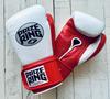 PRIZE RING Boxing Gloves "Professional SS" White/Red (8oz)