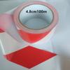 Construction Barrier Tape Non-Adhesive Red White Barricade Tape Safety Warning Tape Caution Tape