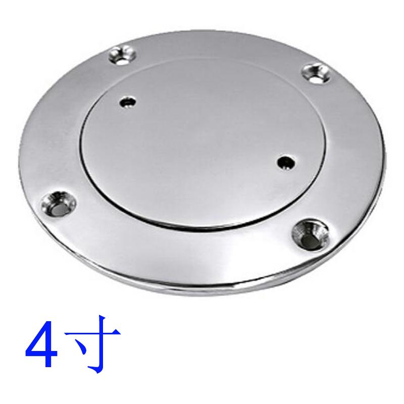 316 Marine Grade Stainless Steel 4inch Boat Access Hatch Cover / Deck Plate / Inspection Hatch for Boat