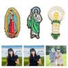 Brooch Pin Alloy Lapel Badge Hat Clip Stylish Breastpin Clothing Accessories for Religious Event and Fashion Enthusiasts