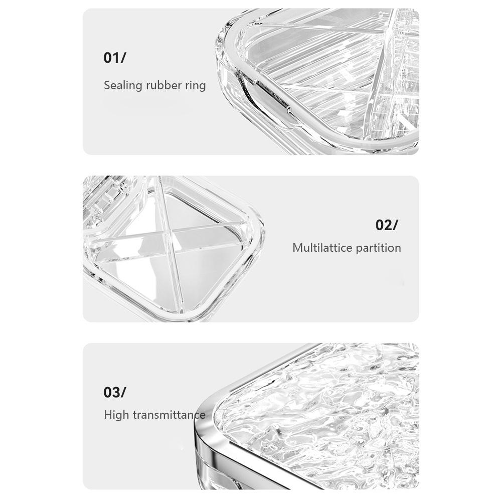 Портативная таблетница, влагонепроницаемая, пыленепроницаемая, герметичная, многоцелевая, ежедневная, для хранения лекарств и ювелирных изделий
