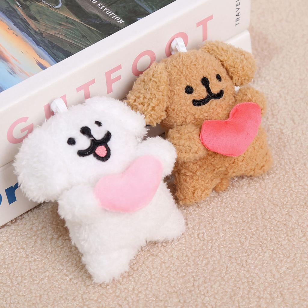 Милый щенок, кукла-подвеска, брелок, маленькая кукла, подарок на день рождения, кукла-подвеска для сумки для девочки