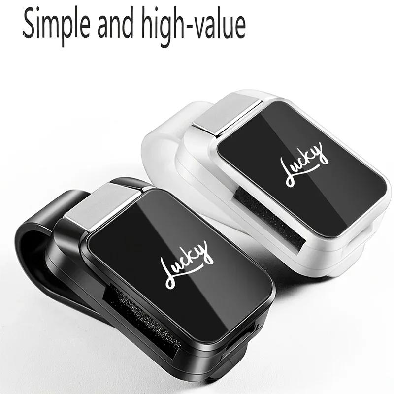 Car Visor Sunglasses Holder Multi-Function Eyewear Storage Clip Universal For Car Glasses Card Ticket Organizer Holder