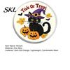 Costume Brooch Pin, Halloween Dark Stitched Doll with Bandage Patch Exquisite Craftsmanship Design, Zinc Alloy Round Badge, Lightweight Clothes