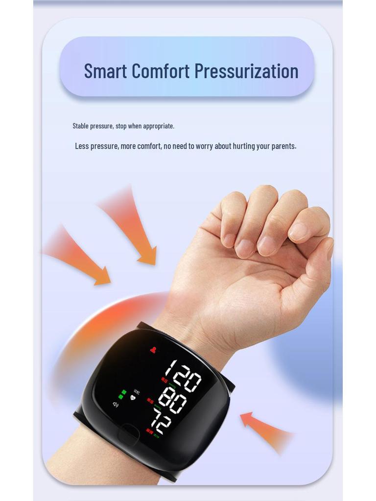 Умный светодиодный наручный монитор артериального давления - Электронное домашнее устройство