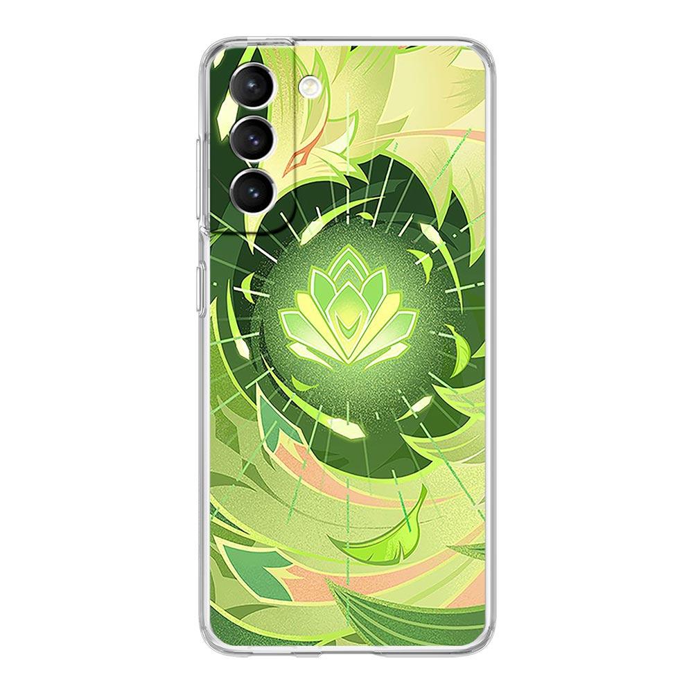 Чехол для телефона Genshin Impact Тигнари Прозрачный для Samsung Galaxy S23 S22 5G S20 Ultra S21 FE 5G S10E S9 S8 S10 Plus Мягкий чехол