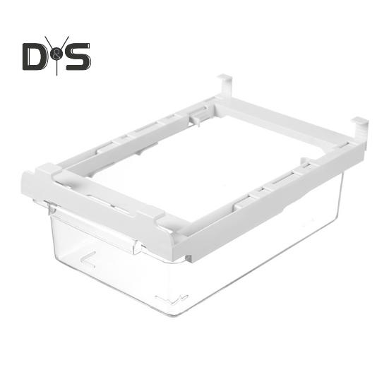 Pull-out Fridge Drawer Organizer Storage Box Large Capacity Easy Installation Transparent Refrigerator Storage Drawer Bin