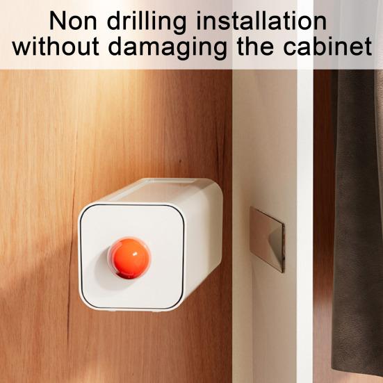 Ящик для хранения носков Большая вместимость Широкое применение Не требует сверления Легко устанавливается Пылезащитный настенный органайзер Чехол для хранения