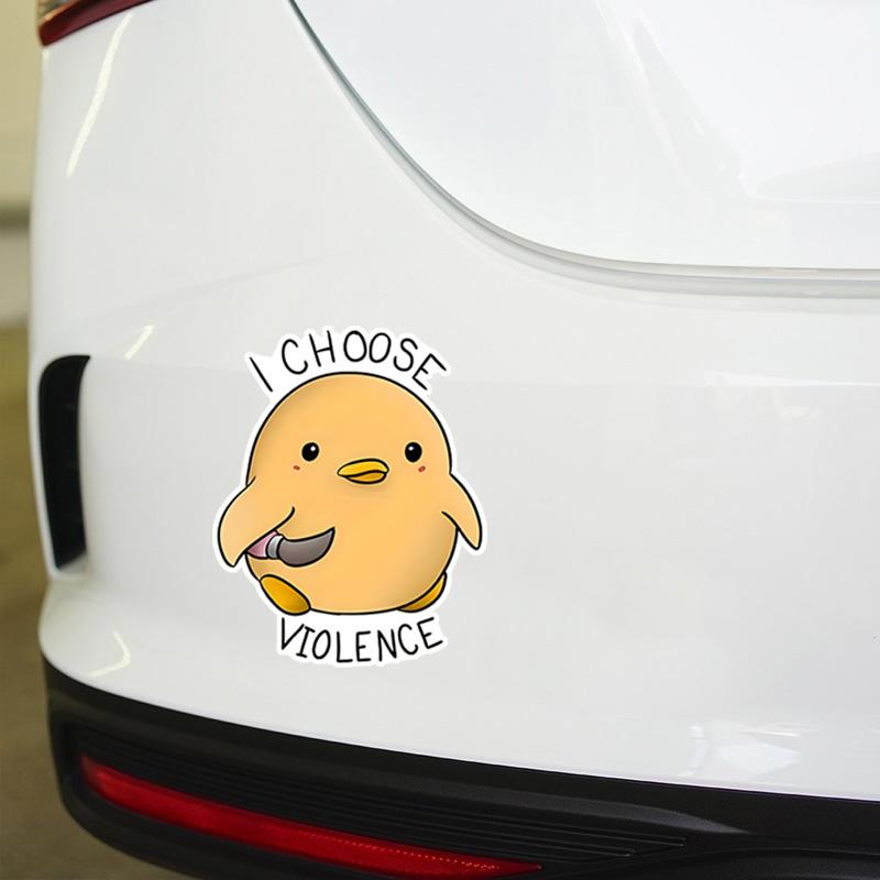 DS46#12x15см Я выбираю насилие наклейки на автомобиль водонепроницаемые виниловые наклейки на автомобиль внешние аксессуары
