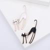 Fashion Enamel Drop Oil Personalized Lucky Cat Brooch Sweater Bag Accessories Badge
