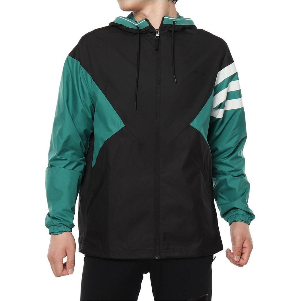 adidas Куртки Мужские Черный Зеленый С капюшоном Умеренная Другое DW8098