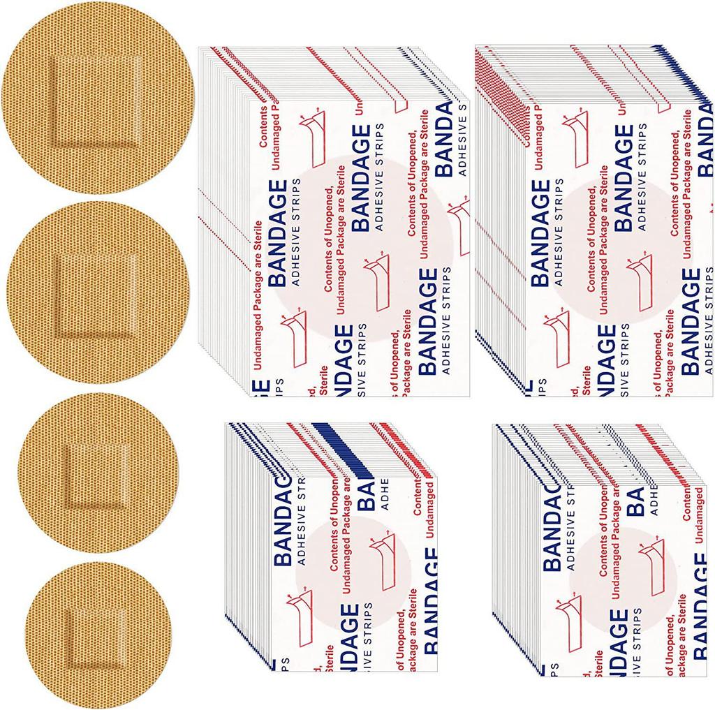 Customized Breathable Elastic Fabric Band-Aids, Butterfly-Shaped, Various Sizes for Fingertip Joints