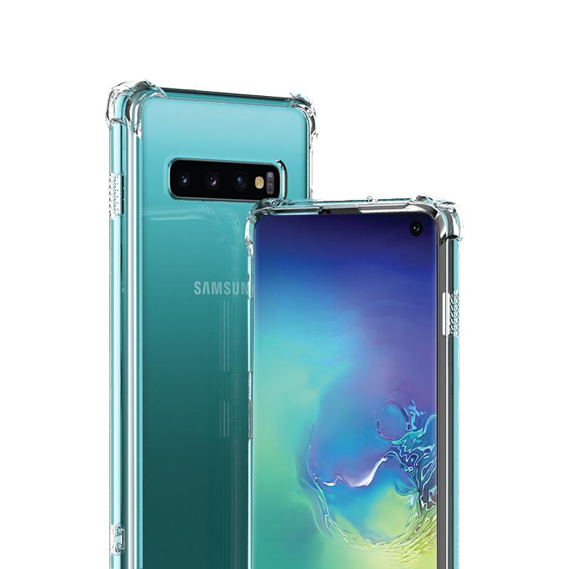 Samsung S10 Phone Case, Full Protection Shockproof Soft, Dual Material Anti-Drop And Anti-Yellowing, German Imported Bayer TPU, High Transparency