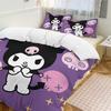 Домашний текстиль Трехпредметный Двуспальный Куломи Мультяшный Цифровая печать Одеяло Наволочка Постельное белье