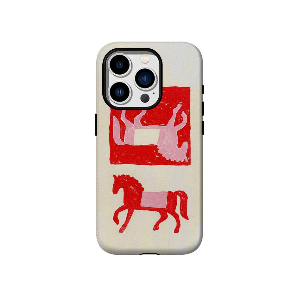 Роскошный чехол Clmj с коровами, тиграми, кроликами для iPhone 17 16 15 14 13 12 11 Air Pro Max Plus Роскошная двухслойная задняя крышка