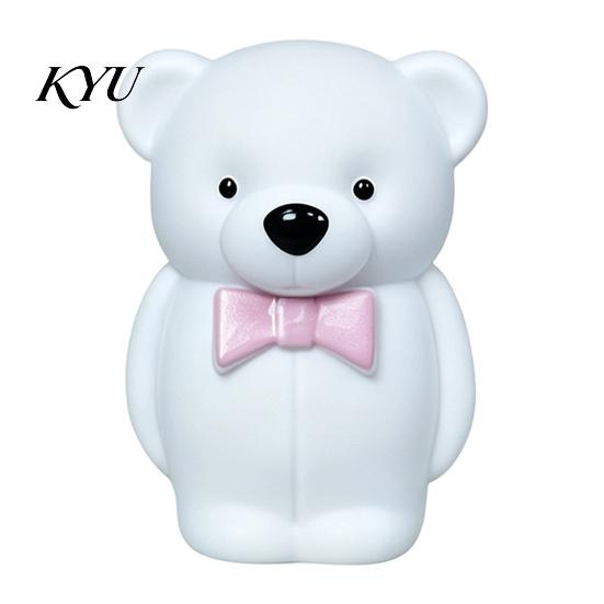 Decorative Desk Lamp for Kids Cute Animal Night Light Kids, Rabbit Bear Deer Cat Dog Birthday Gifts Boys Girls Shape LED Bedside Lamp, Soft