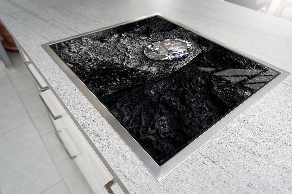 SZKLANA DESKA DO KROJENIA 52x30 DIAMENT