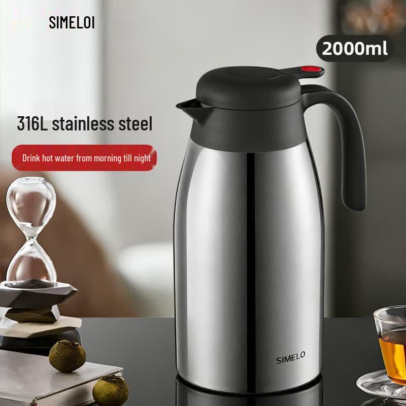 Термопот Shimeile Red Dot 2 л, 316SS, с контролем температуры