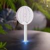Foldable Electric Mosquito Swatter Rechargeable Fly Swatter Trap Bug Zapper  Dormitory