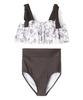Swimwear Bikini Set Made with Standard Suitable for Large Breasts Such As GHI Cups Wired Swimsuit Brown [Sanai Paradise] Wacoal's Cups, [Glamorous