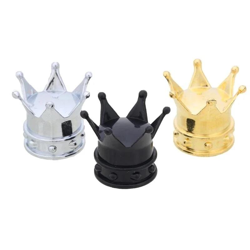 Crown Styling Колпачок вентиля автомобильной шины Шток воздушного клапана Пылезащитный велосипедный пылезащитный чехол для обода шины Колпачки для украшения шин