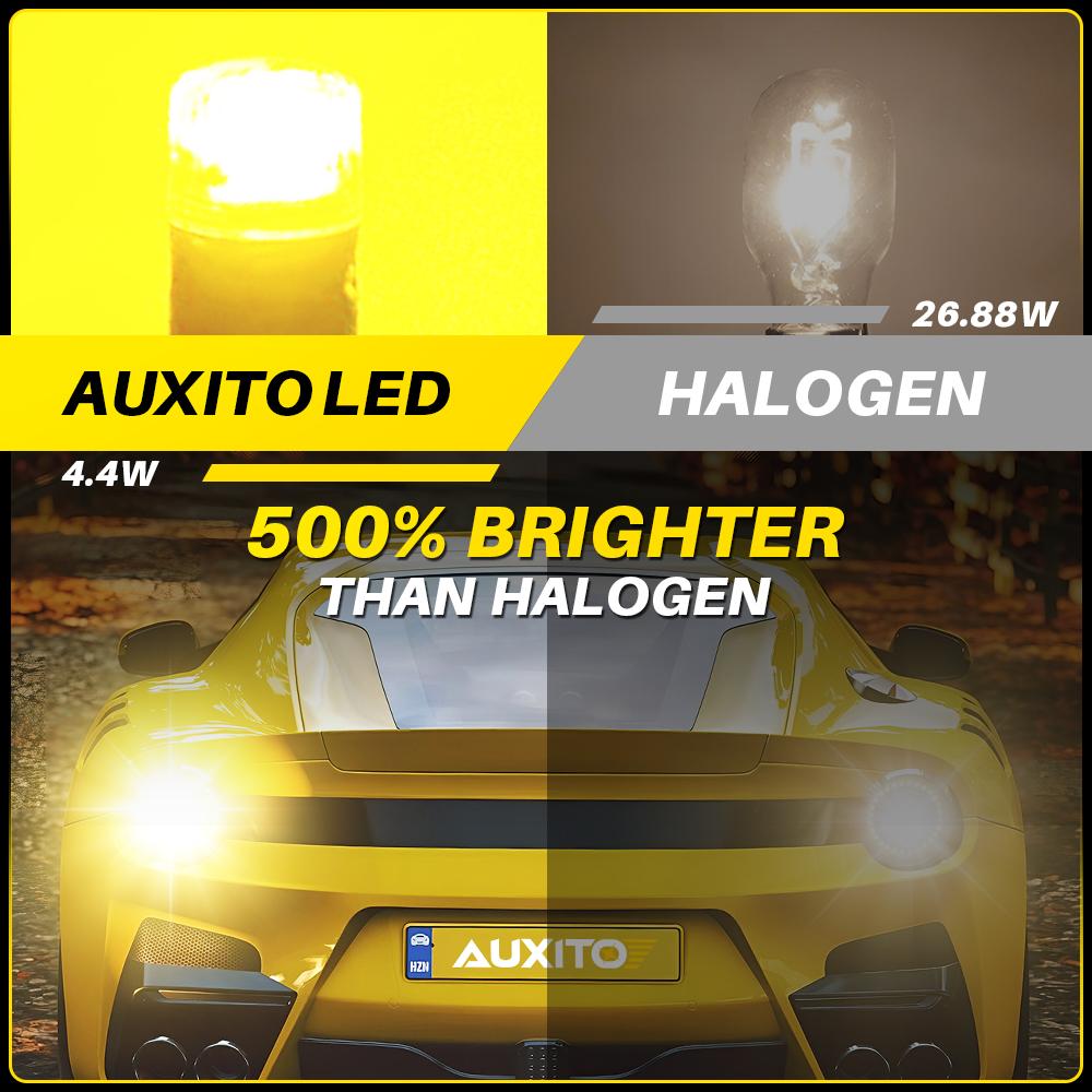 AUXITO 2Pcs T15 W16W LED Canbus 921 912 LED Lamp White Golden Yellow Car Backup Reversing Light Bulb for Honda Toyota Hyundai