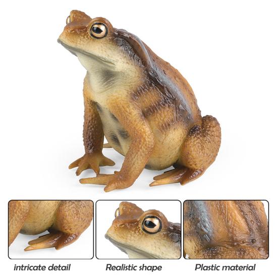 Фигурка древесной лягушки, реалистичная статуя жабы, скульптура, украшение, украшение, детская образовательная симуляция, модель дикого животного, игрушка для малышей, мальчиков и девочек, подарок