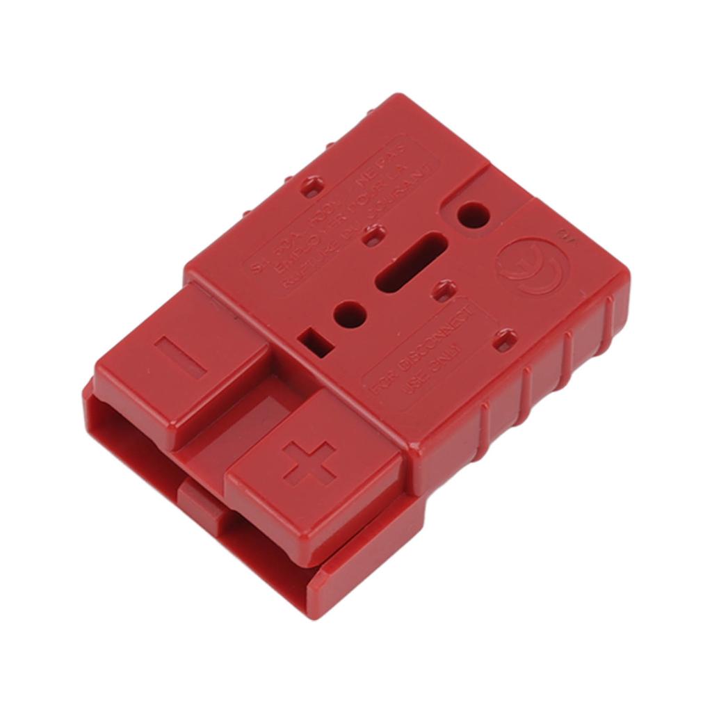50A 600V Connector Double Pole High Current Power Supply Plug Connector for Solar Panel Dual