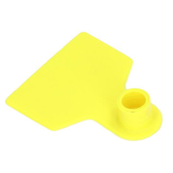 100 комплектов ушных бирок для скота, желтые, прочные, пластиковые, простые в использовании, ушные бирки для крупного рогатого скота, коров, овец, свиней, ферм