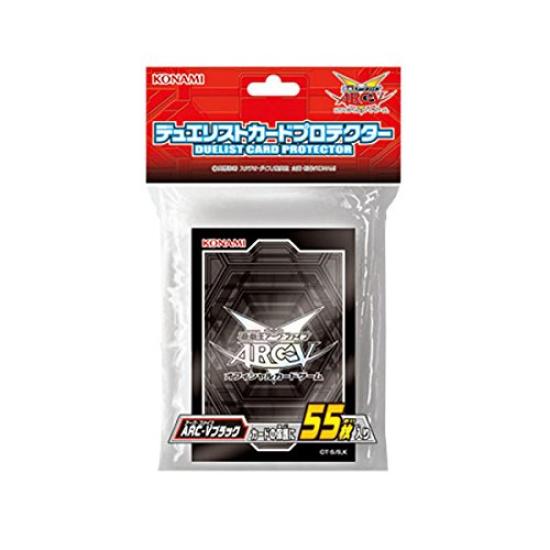 Yu-Gi-Oh Japanese Duelist Card Protector ARC-V Black Arc-Five 55 Card Sleeves