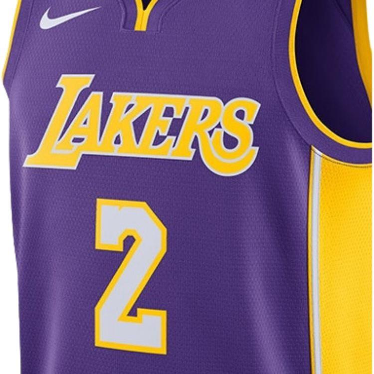 Nike NBA Los Angeles Lakers ( SW ) 17-18 Season Lonzo Ball limited Jersey Purple Men's 864483-506