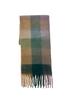 Tonglu Plaid Scarf New Imitation Cashmere Mohair Autumn and Winter Women's Warm Shawl