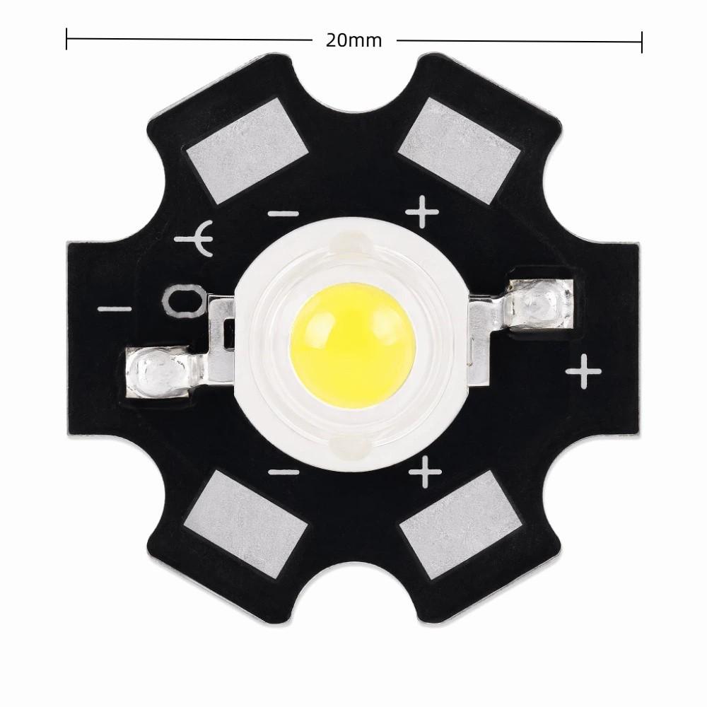 25PCS 3V LED Chip 1W LED Lamp Chip Durable High Power LED DIY Light