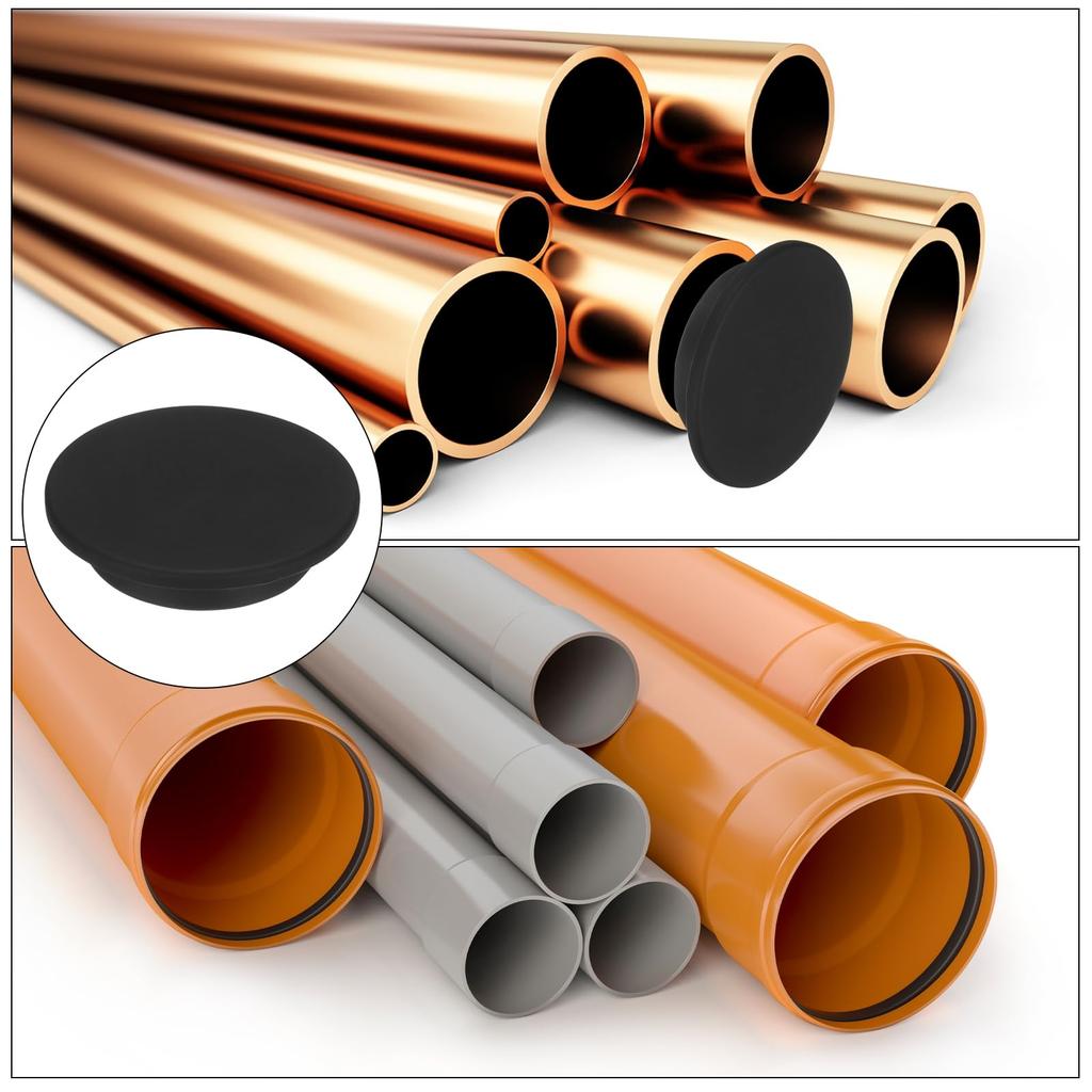 uxcell High Temperature Resistant Silicone Plug Mount Diameter 30mm/1.18" T-Shaped Rubber Stopper Hole Plug